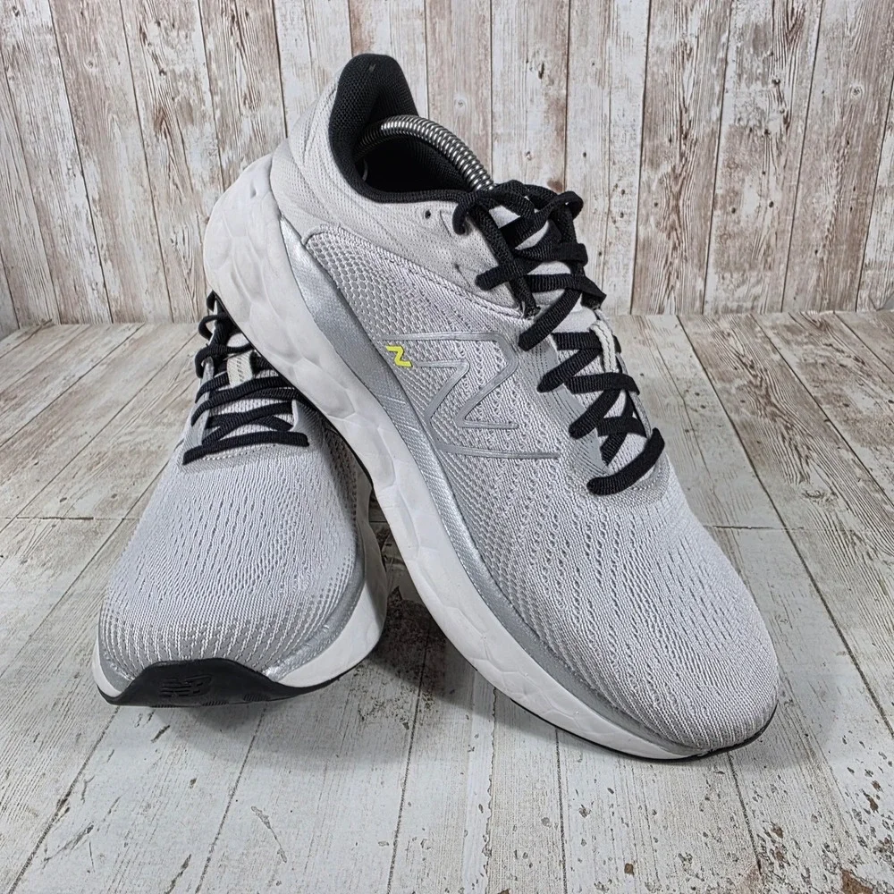 New Balance Fresh Foam X 840v1 Mens Grey Silver Running Shoes M840FCF Size 11